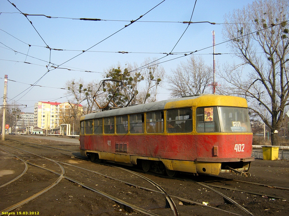Харьков, Tatra T3SU № 402