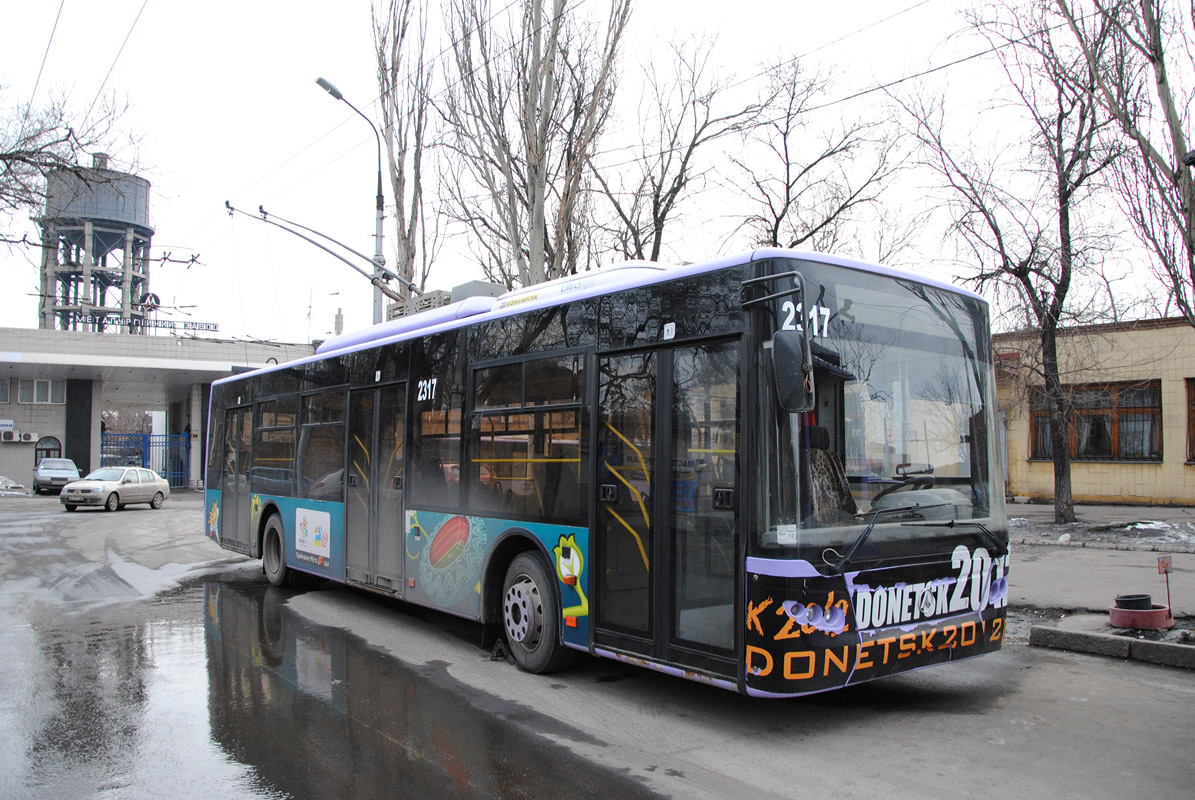 Донецк, ЛАЗ E183A1 № 2317