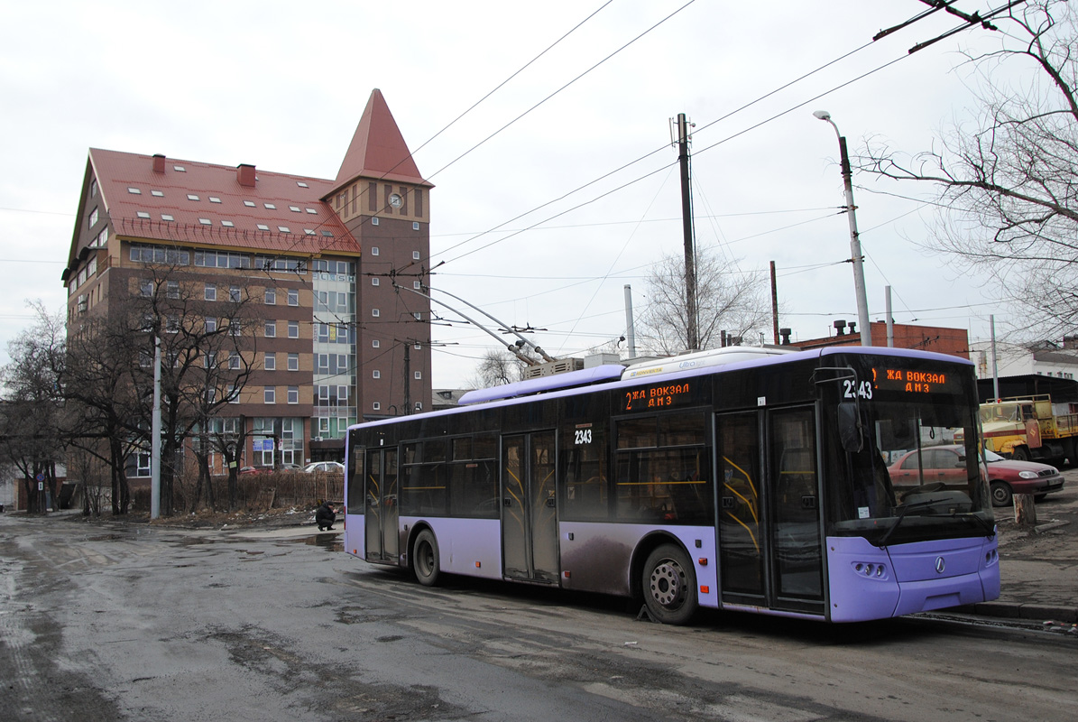 Донецк, ЛАЗ E183A1 № 2343