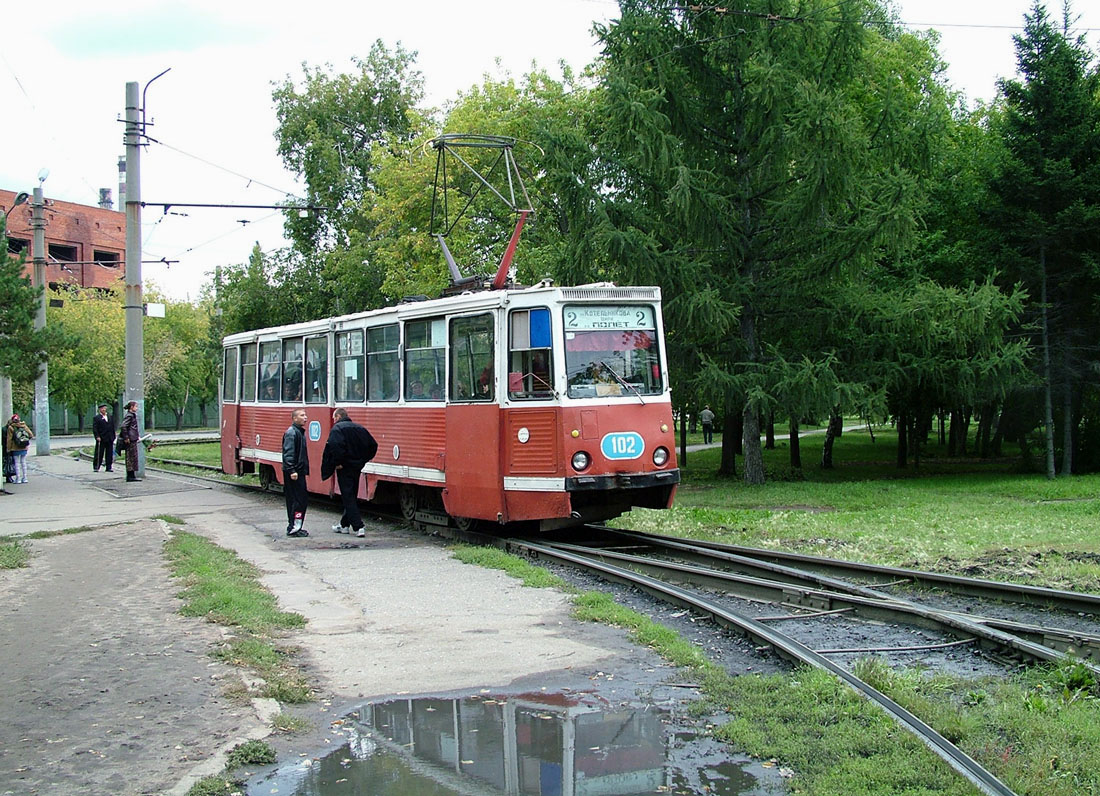 Omsk, 71-605 (KTM-5M3) № 102