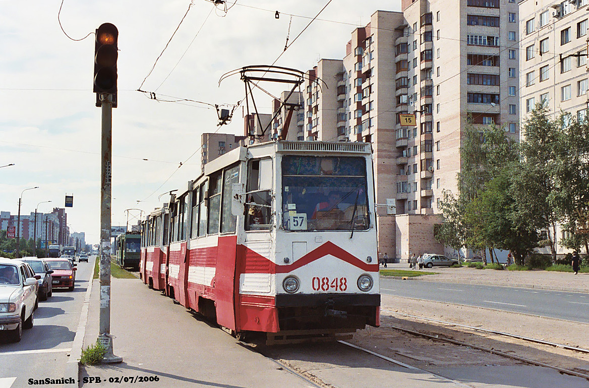 Санкт-Петербург, 71-605 (КТМ-5М3) № 0848
