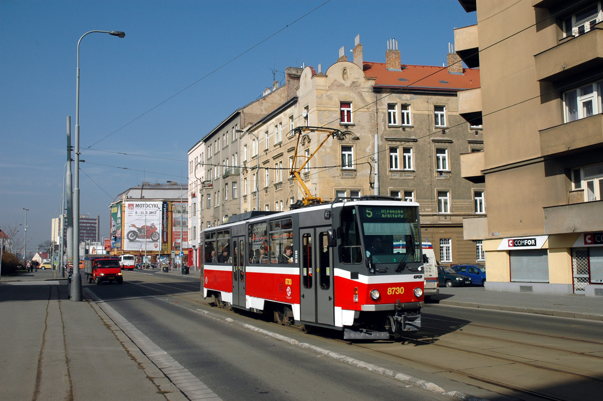 Прага, Tatra T6A5 № 8730