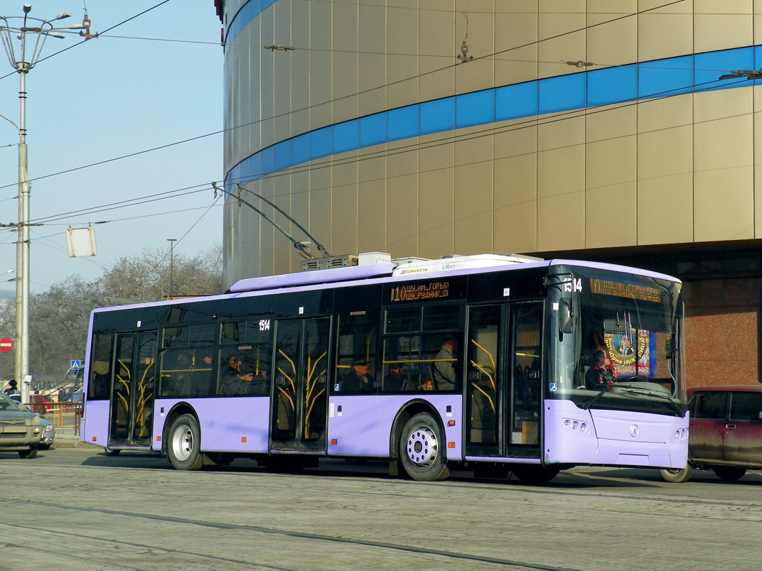 Донецк, ЛАЗ E183A1 № 1514