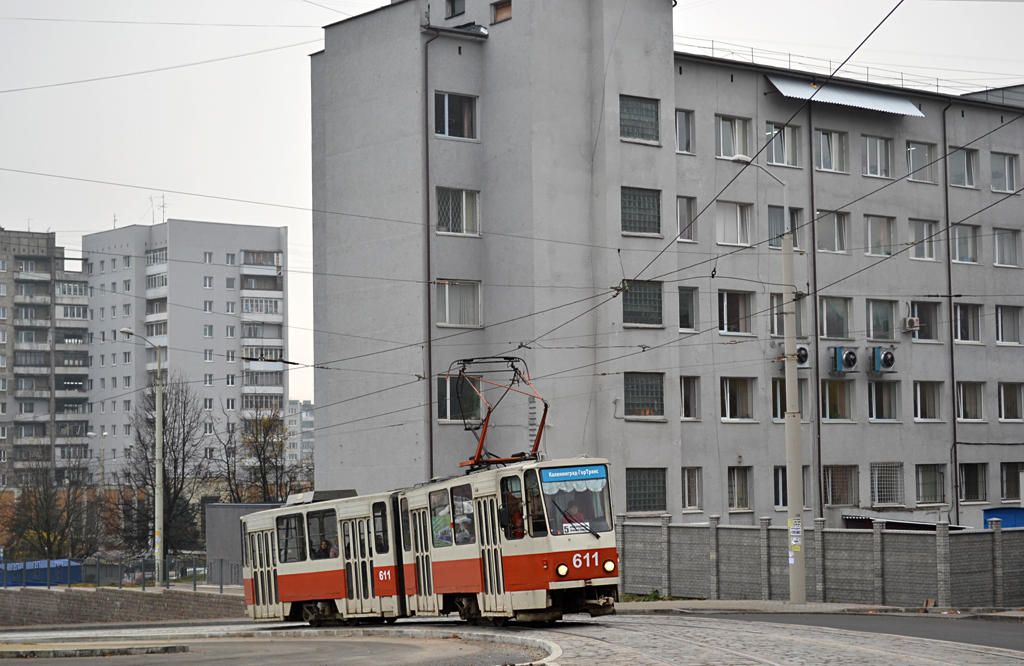 Калининград, Tatra KT4D № 611