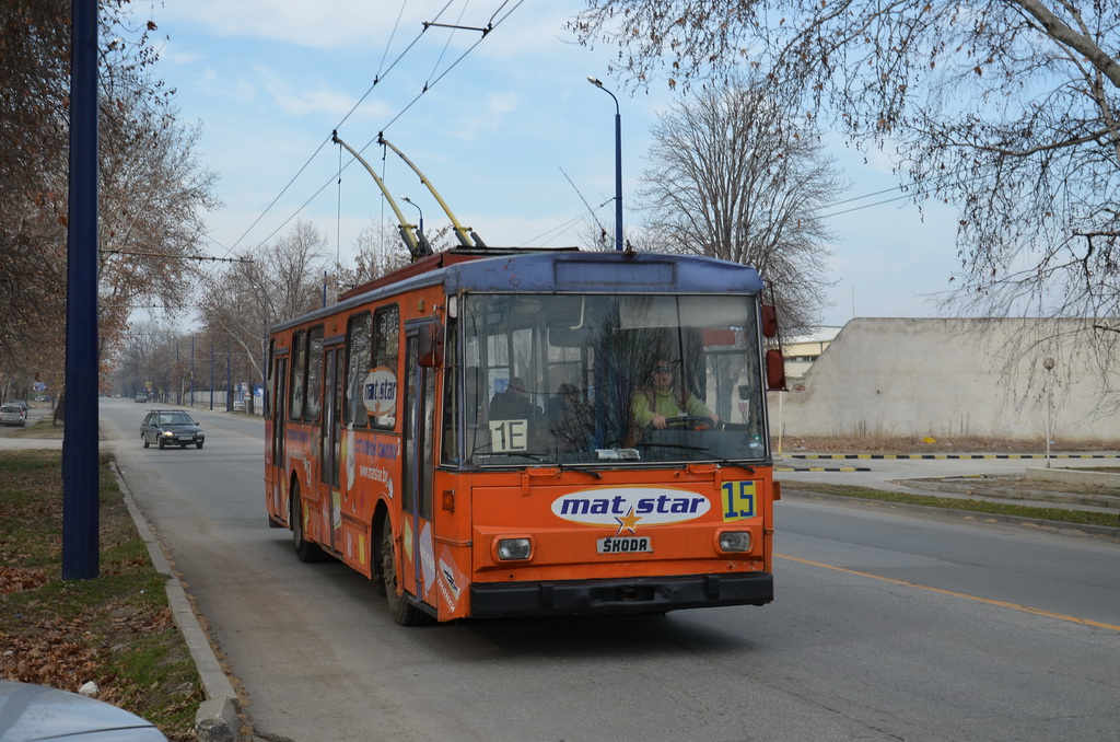Пазарджик, Škoda 14Tr01 № 15