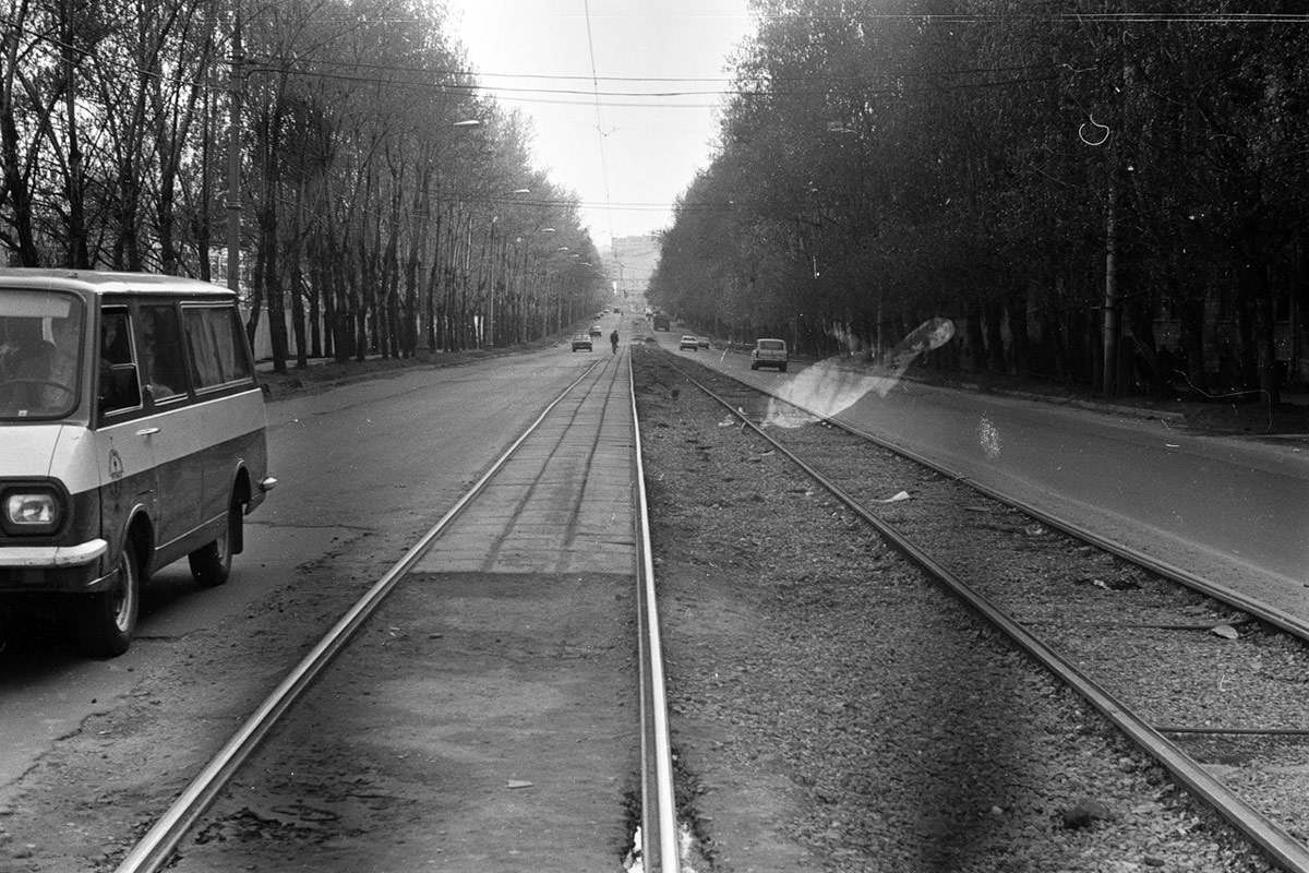 Moscova — Historical photos — Tramway and Trolleybus (1946-1991)