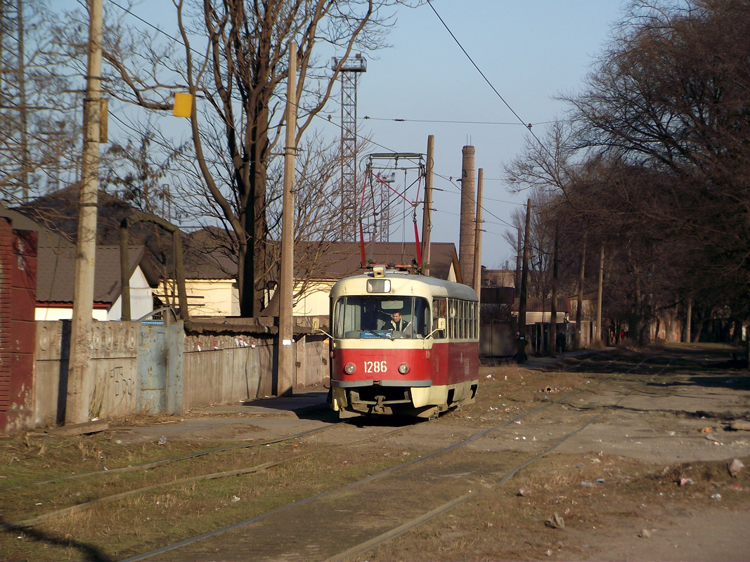 Днепр, Tatra T3SU № 1286
