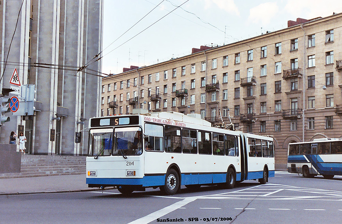 Санкт-Петербург, ВМЗ-6215 № 2114