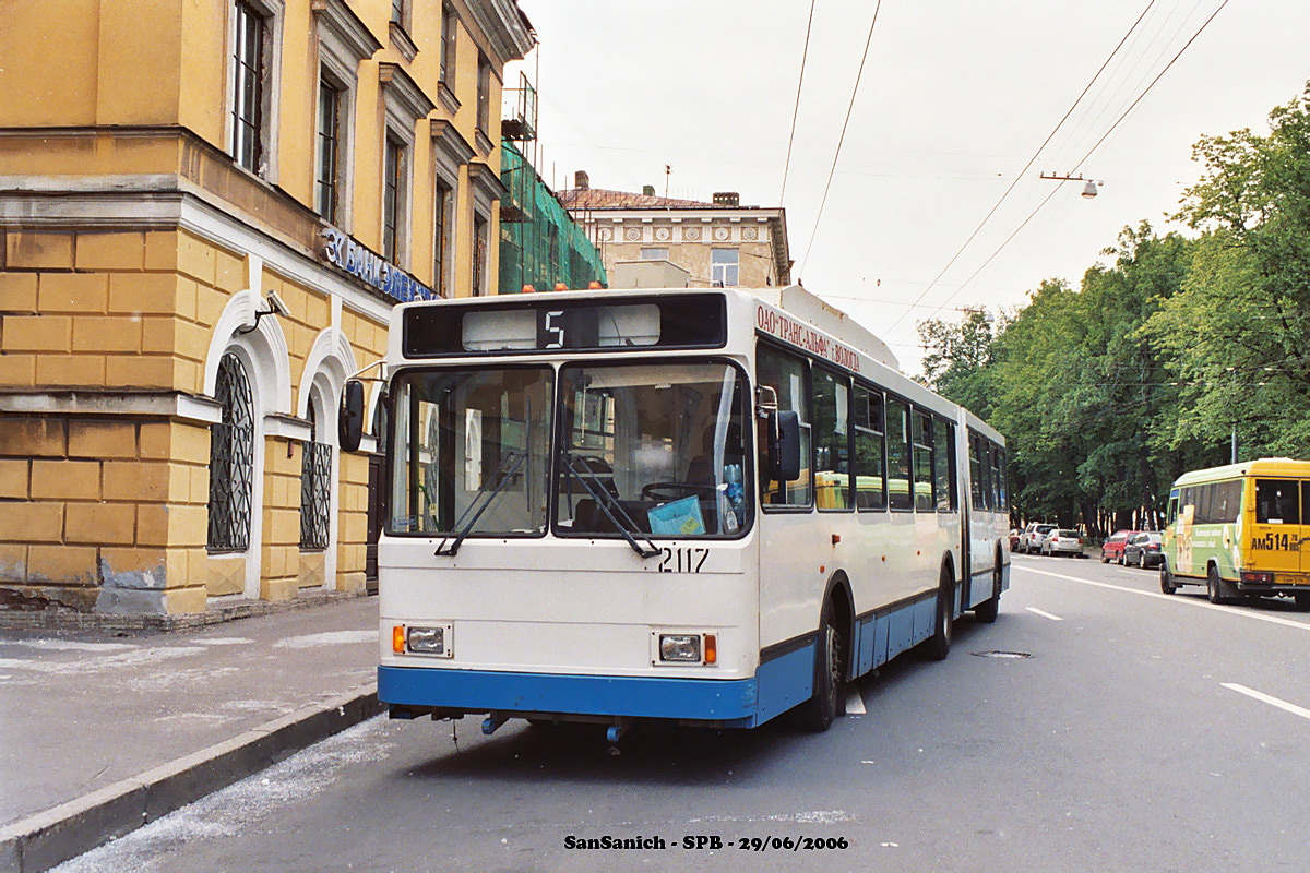 Санкт-Петербург, ВМЗ-6215 № 2117