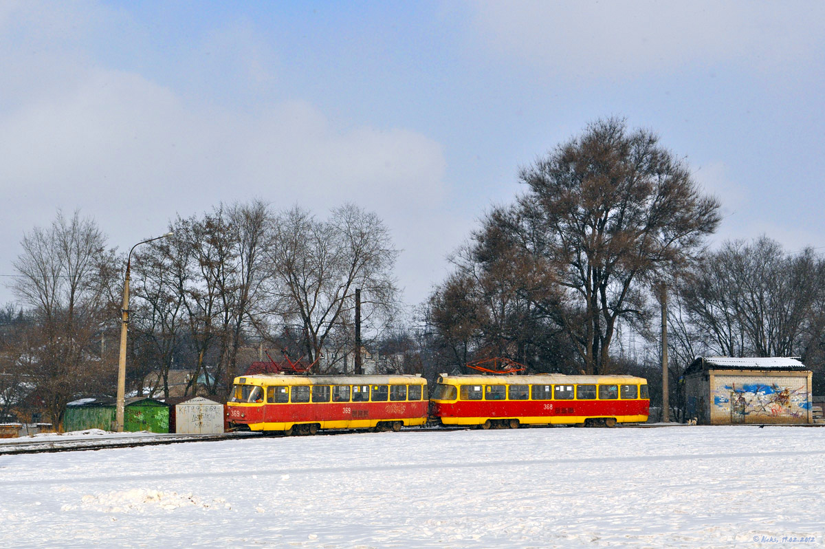 Zaporižia, Tatra T3SU nr. 369; Zaporižia, Tatra T3SU nr. 368