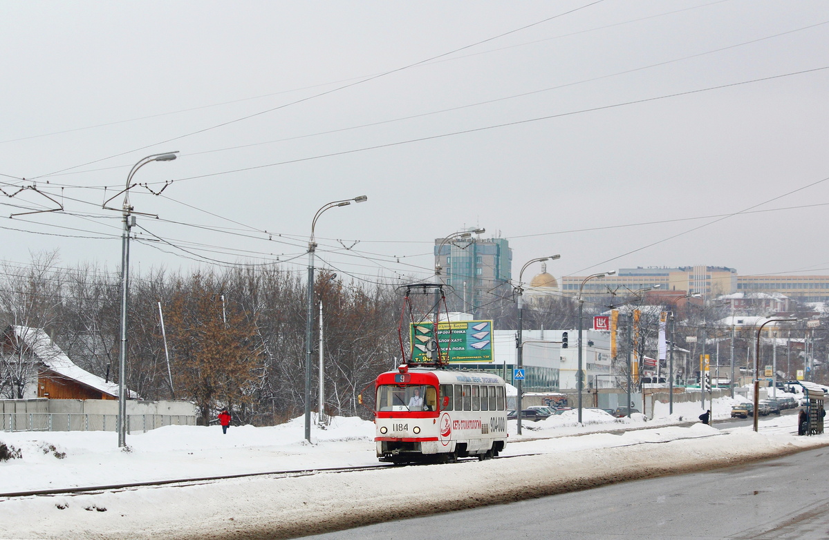 Ижевск, Tatra T3SU № 1184