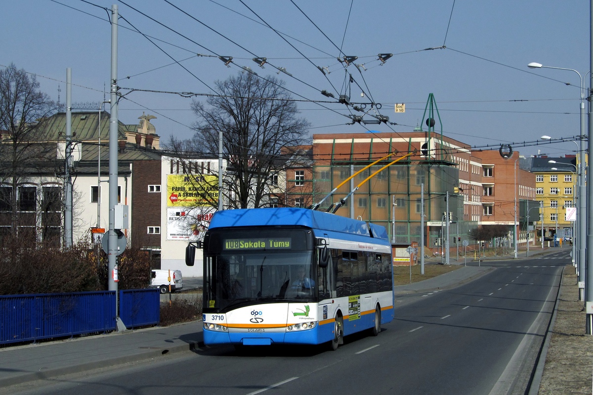Острава, Solaris Trollino III 12 AC № 3710