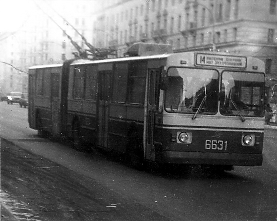 Москва, ЗиУ-683Б [Б00] № 6631; Москва — Исторические фотографии — Трамвай и Троллейбус (1946-1991)