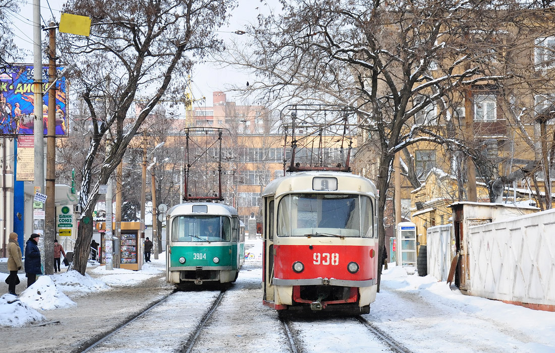Donjeck, Tatra T3SU (2-door) Br. 3904; Donjeck, Tatra T3SU Br. 938