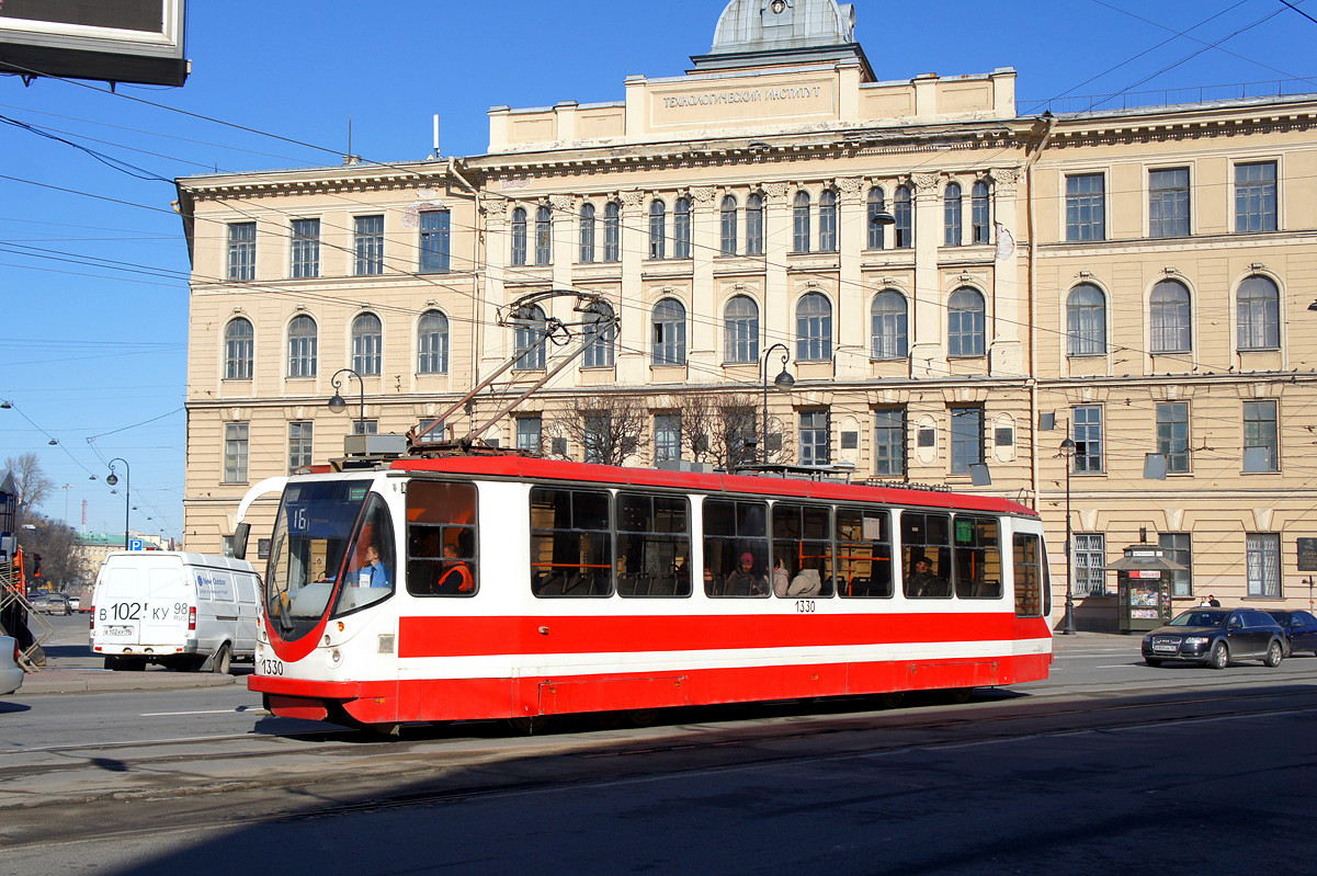 სანქტ-პეტერბურგი, 71-134A (LM-99AVN) № 1330 სანქტ-პეტერბურგი, 71-134A (LM-99AVN) № 1330