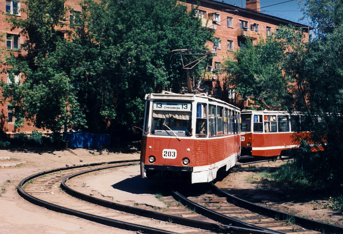 Омск, 71-605 (КТМ-5М3) № 203