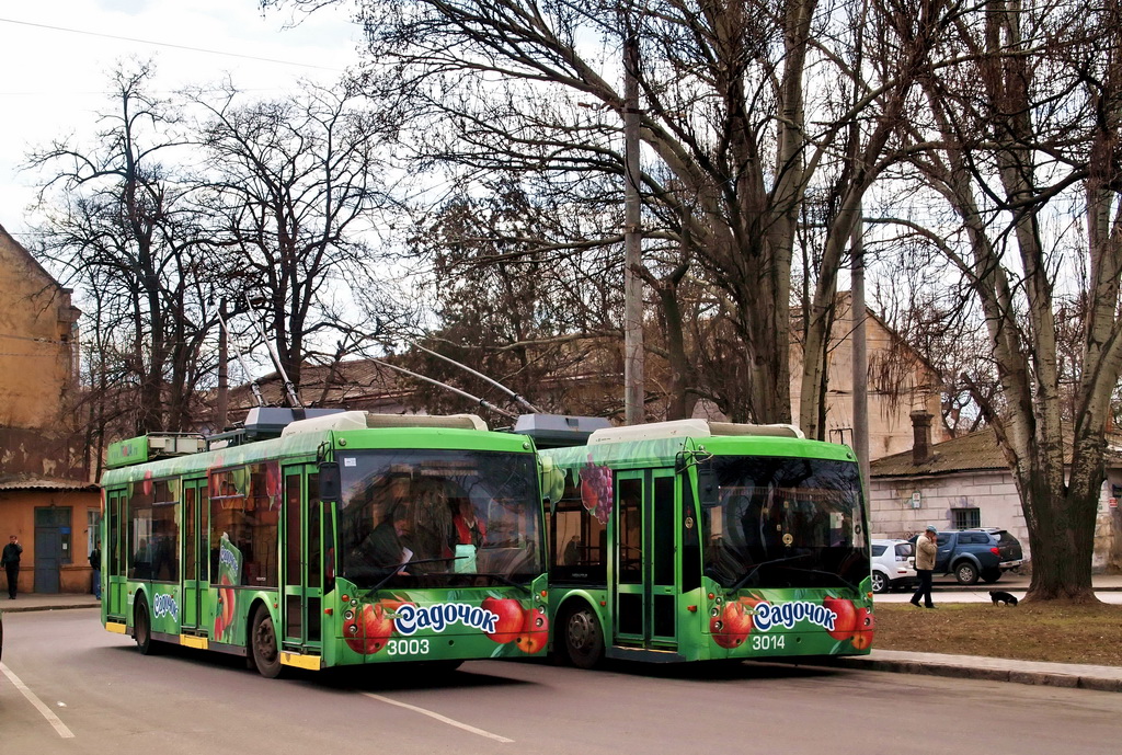 Одесса, Тролза-5265.00 «Мегаполис» № 3003