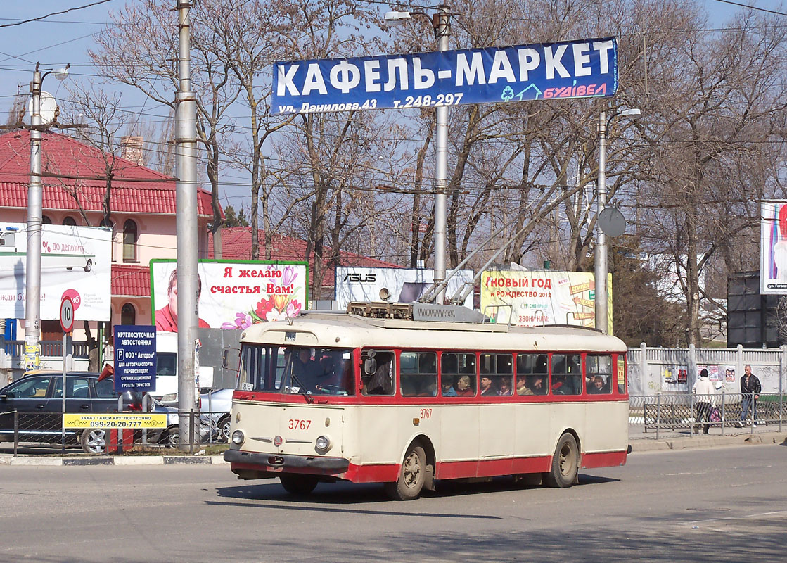 Крымский троллейбус, Škoda 9TrH27 № 3767