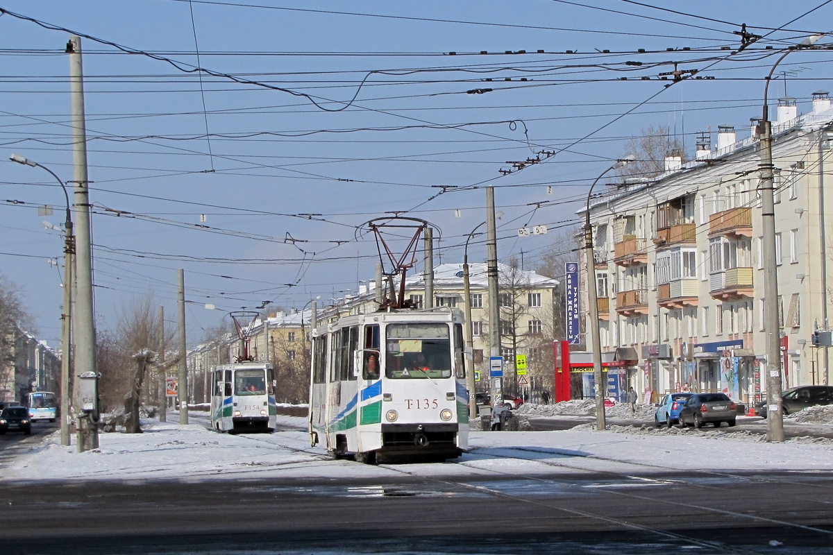 Ангарск, 71-605 (КТМ-5М3) № 135 Ангарск, 71-605 (КТМ-5М3) № 135
