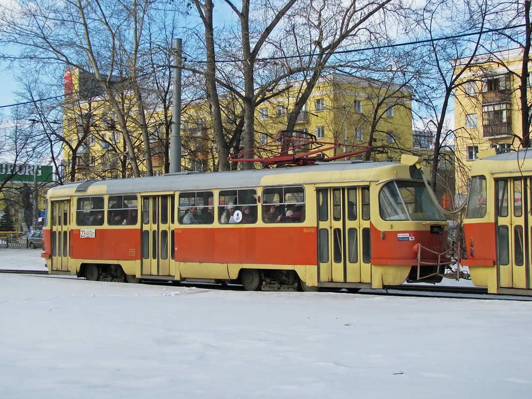 Jekatyerinburg, Tatra T3SU (2-door) — 100