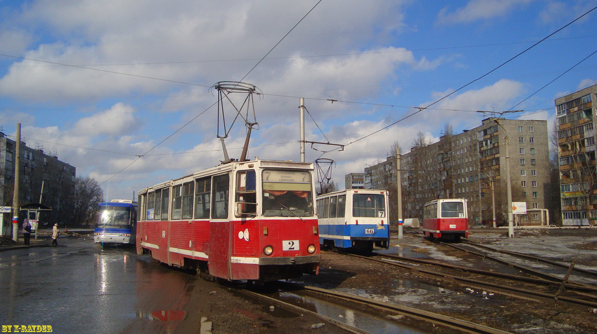 Омск, 71-605 (КТМ-5М3) № 2; Омск — Конечные станции и разворотные кольца