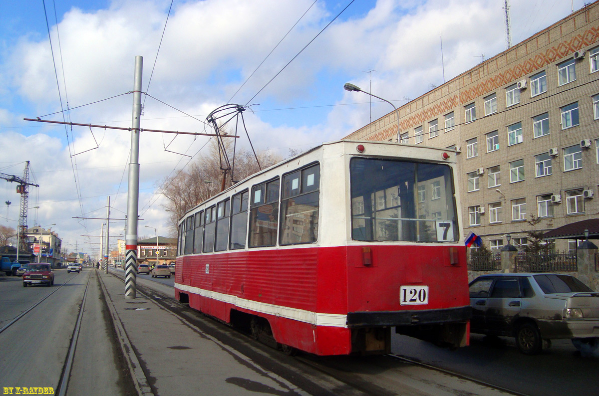 Омск, 71-605 (КТМ-5М3) № 120; Омск — Происшествия