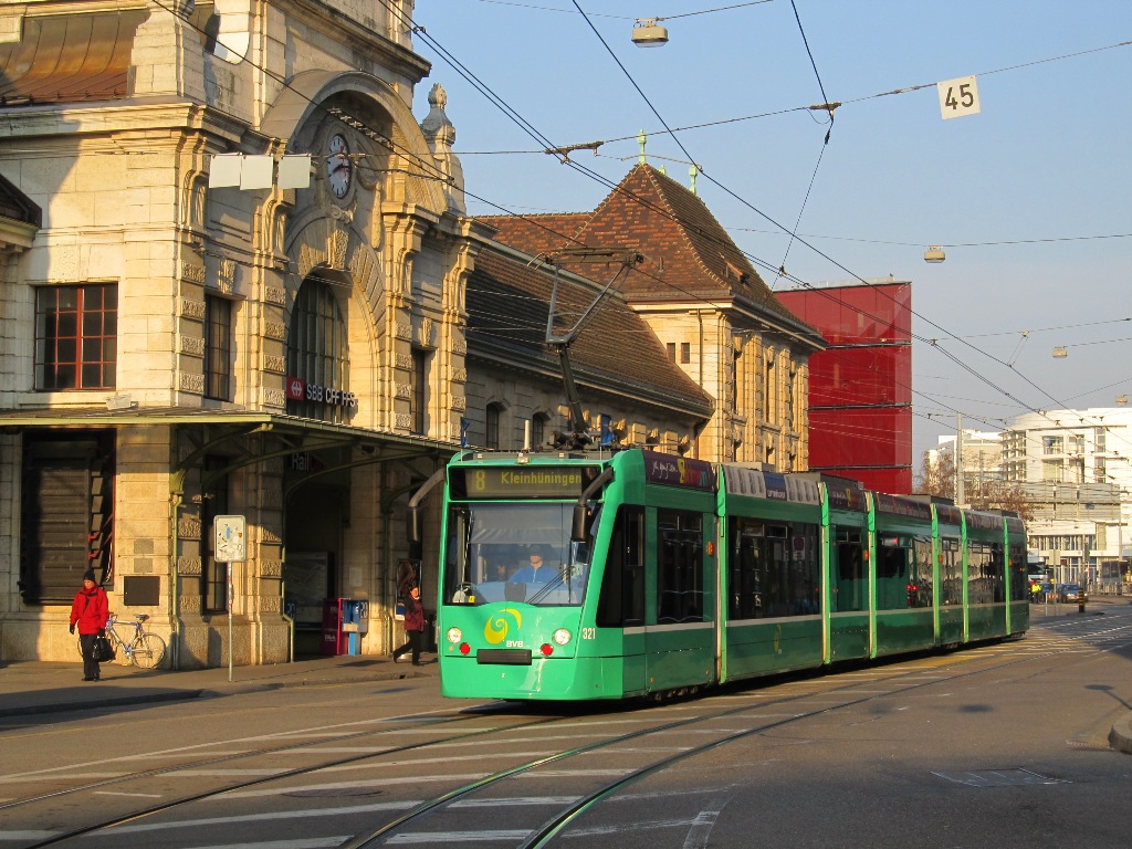 Базель, Siemens Combino № 321