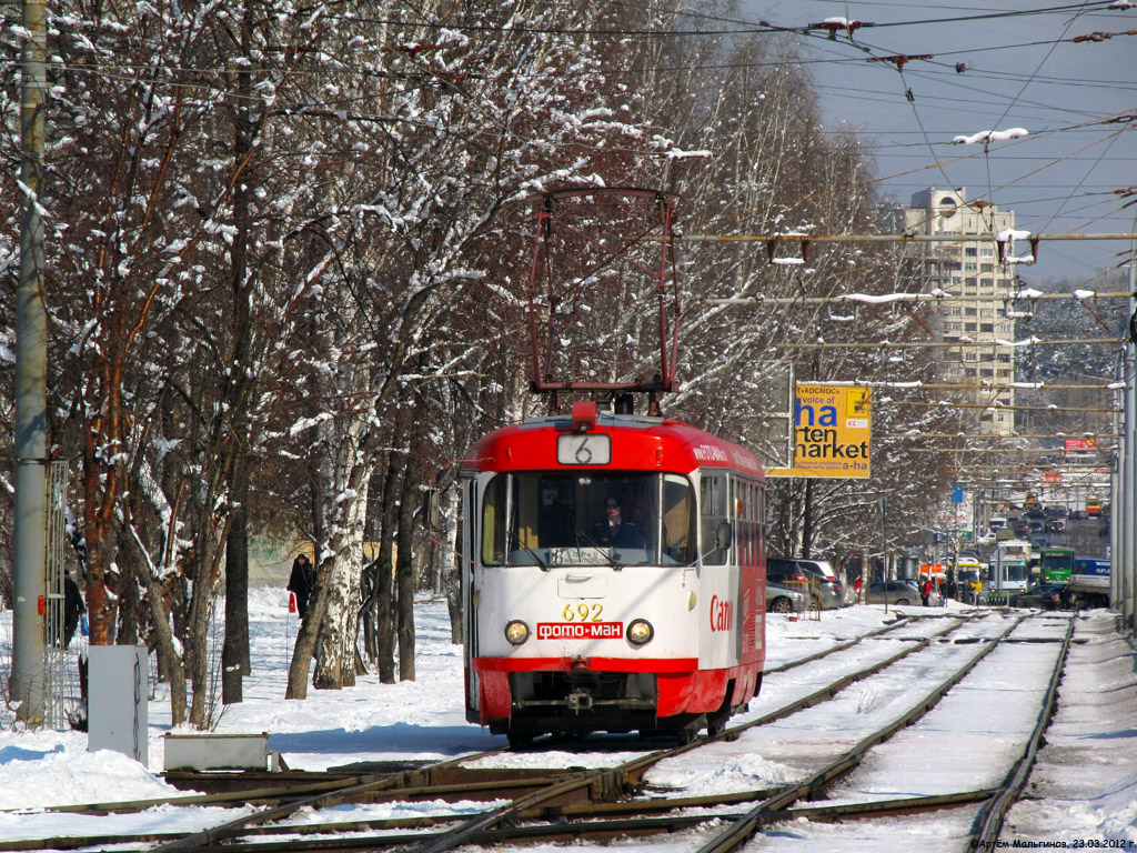 Екатеринбург, Tatra T3SU № 692