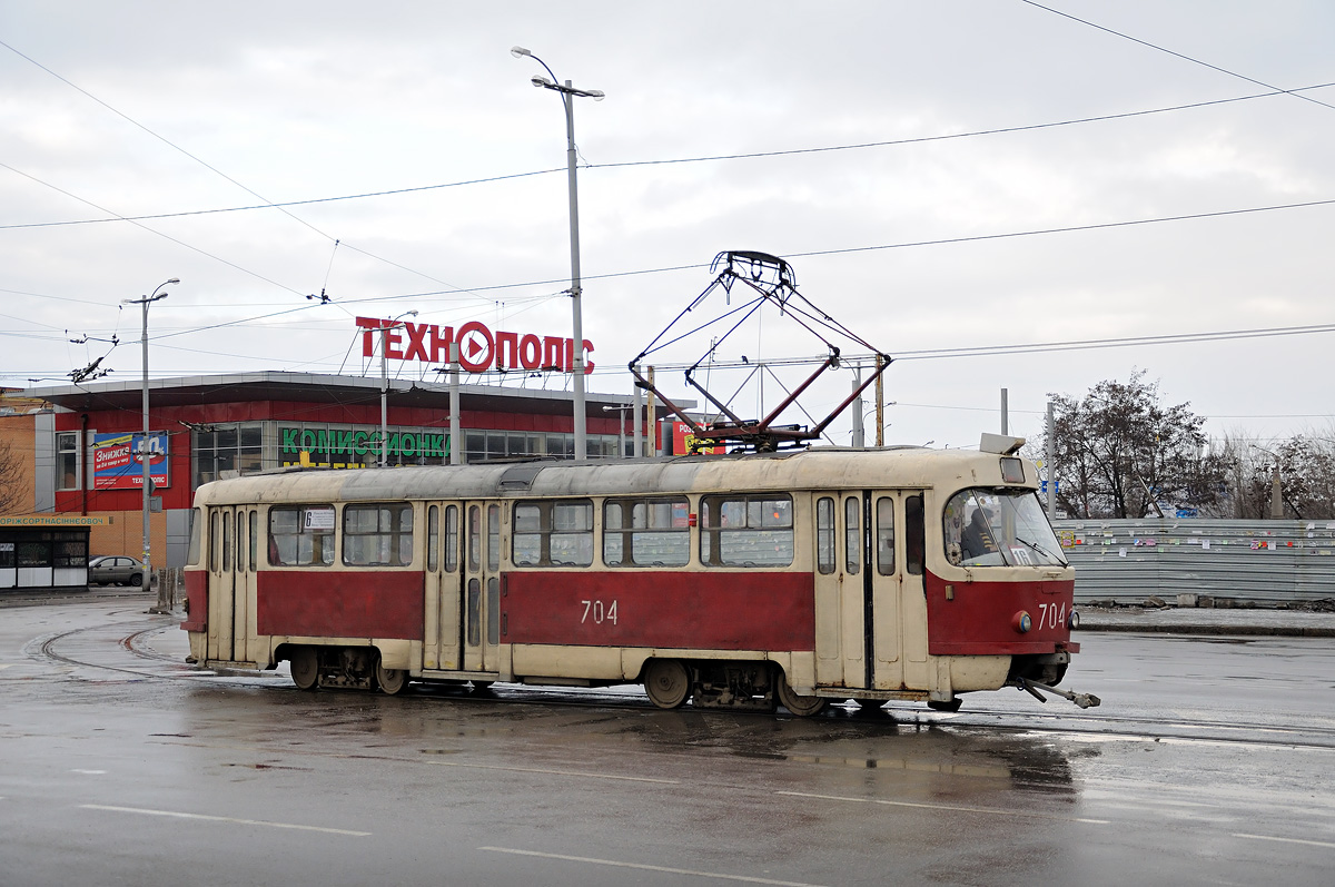 Запорожье, Tatra T3SU № 704