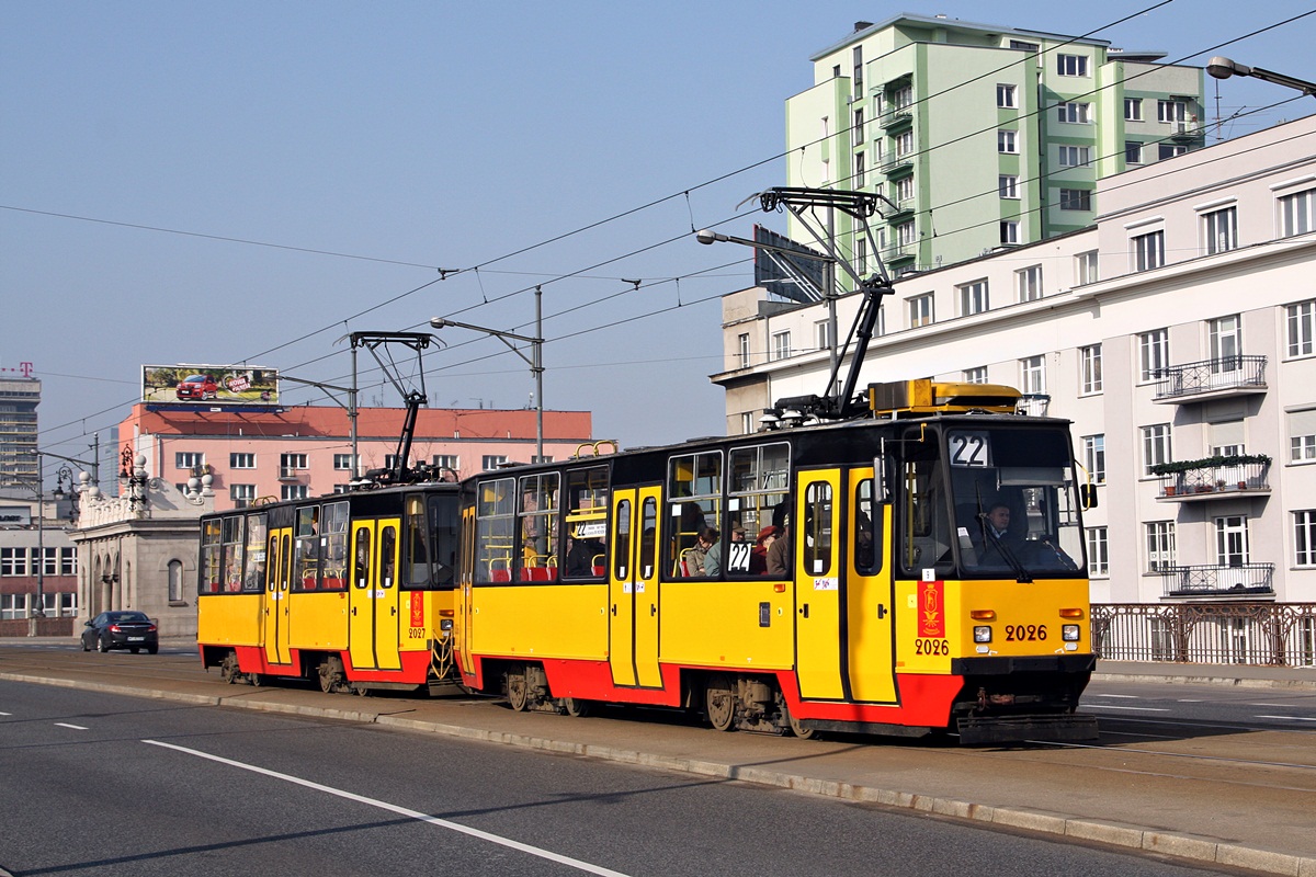 Варшава, Konstal 105N2k № 2026