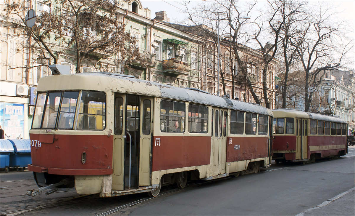 Odessa, Tatra T3SU # 4079
