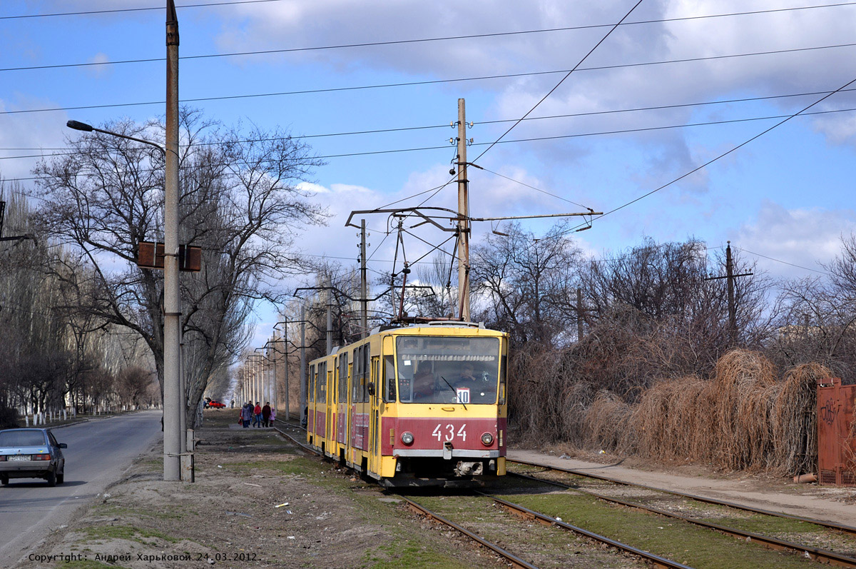 Запорожье, Tatra T6B5SU № 434