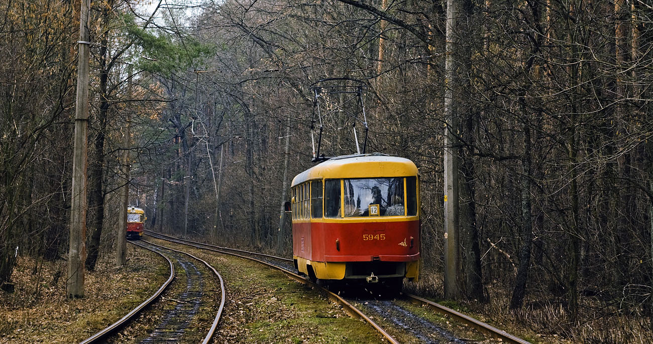 Киев, Tatra T3SU № 5945
