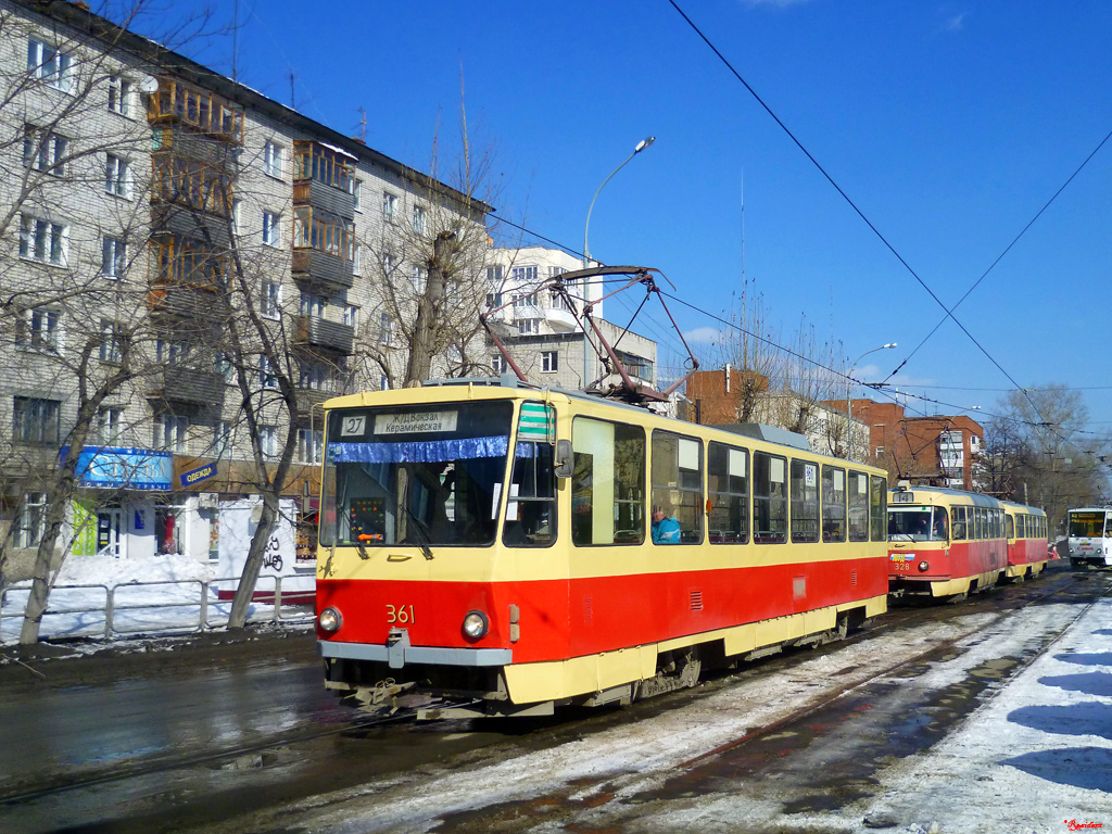 叶卡捷琳堡, Tatra T6B5SU # 361