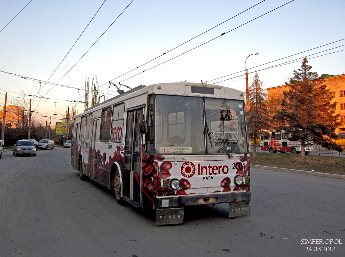 Crimean trolleybus, Škoda 14Tr02/6 № 2004