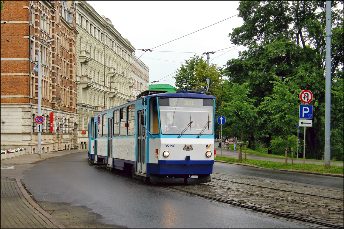 Рига, Tatra T3MR (T6B5-R) № 35196