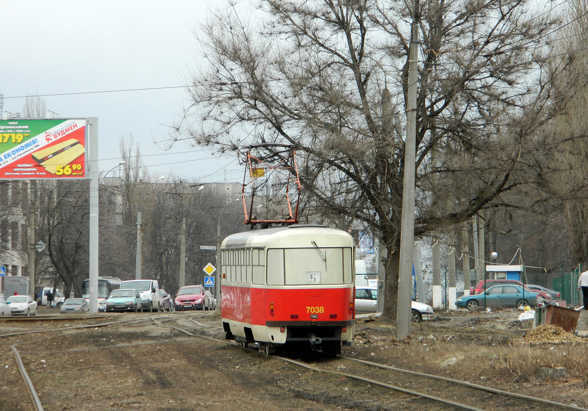 Харьков, Tatra T3SUCS № 7038