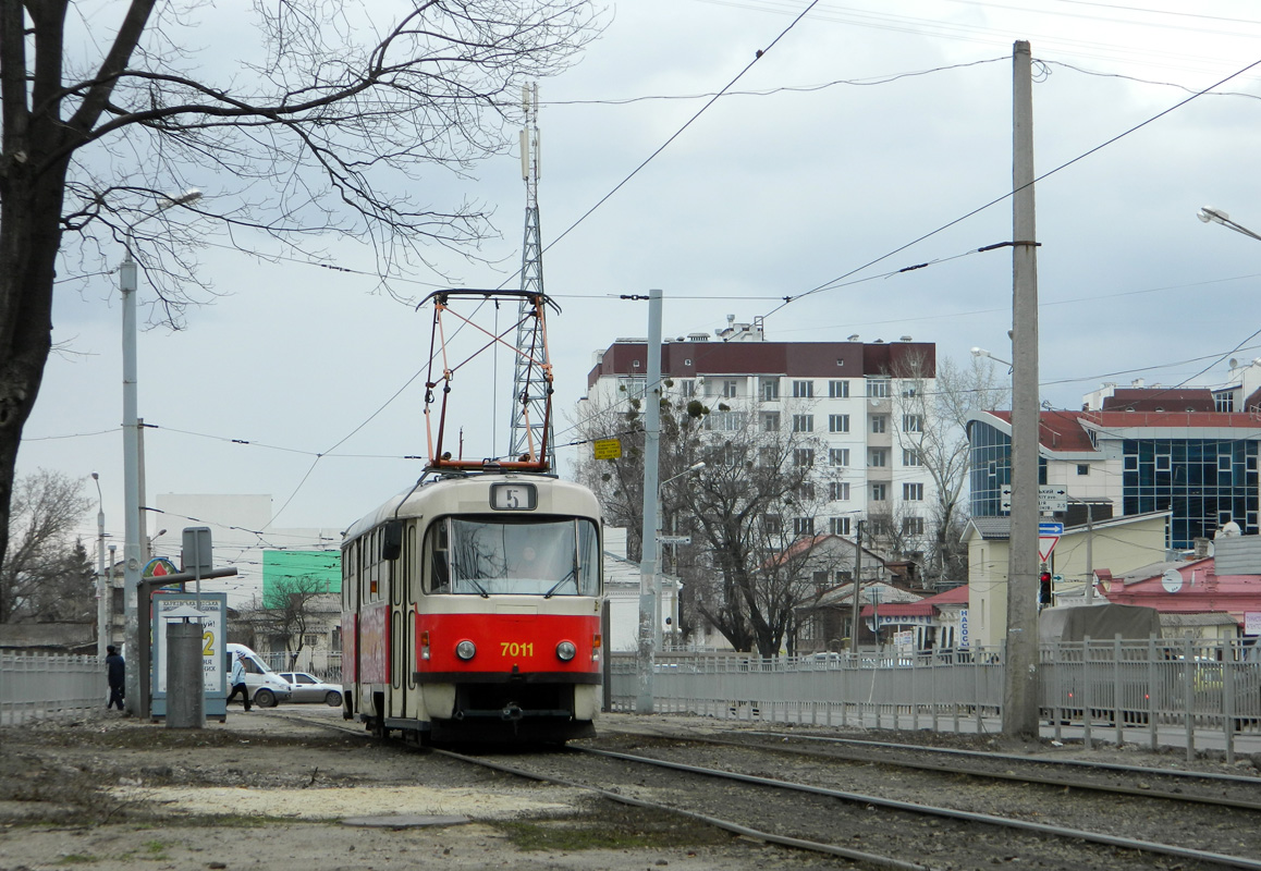 Харьков, Tatra T3SU № 7011