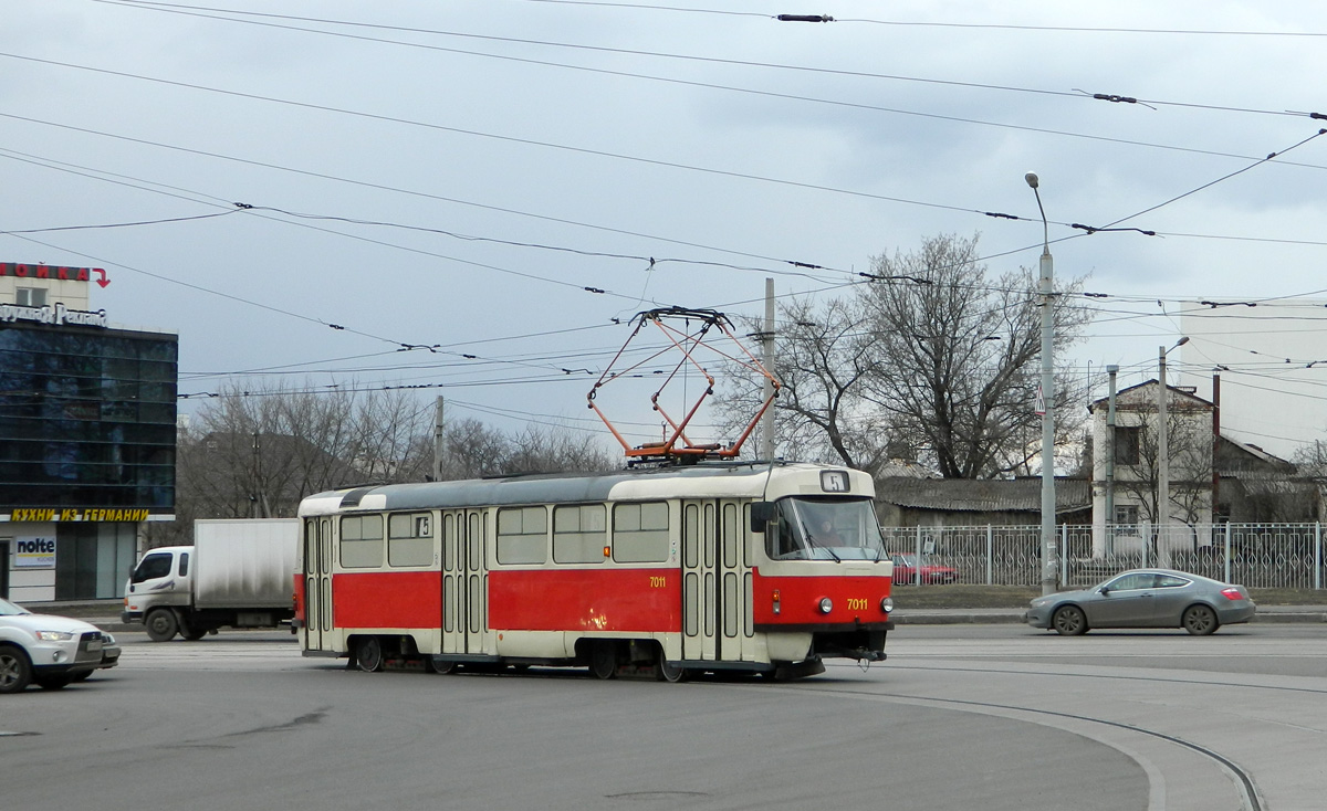 Харьков, Tatra T3SU № 7011