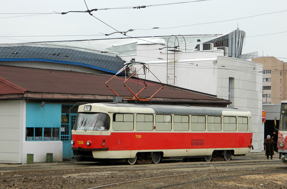 Харьков, Tatra T3SUCS № 7038