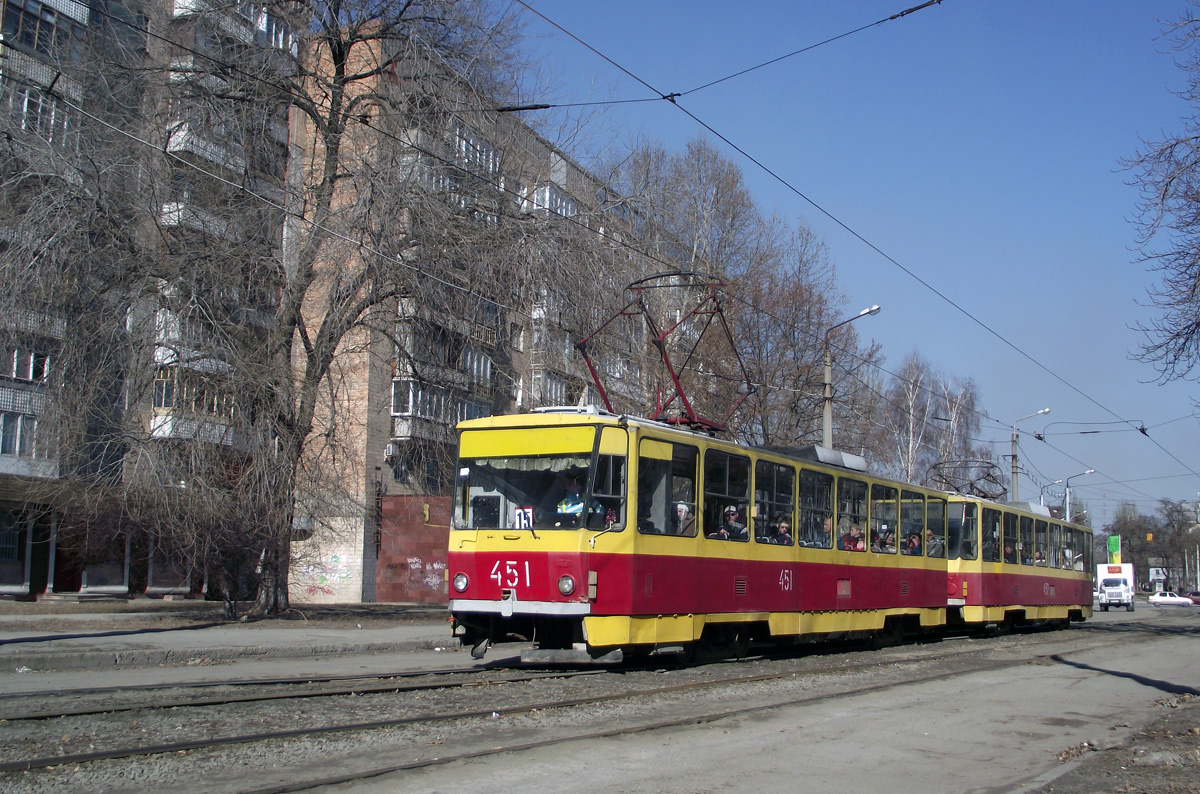 Zaporižja, Tatra T6B5SU № 451