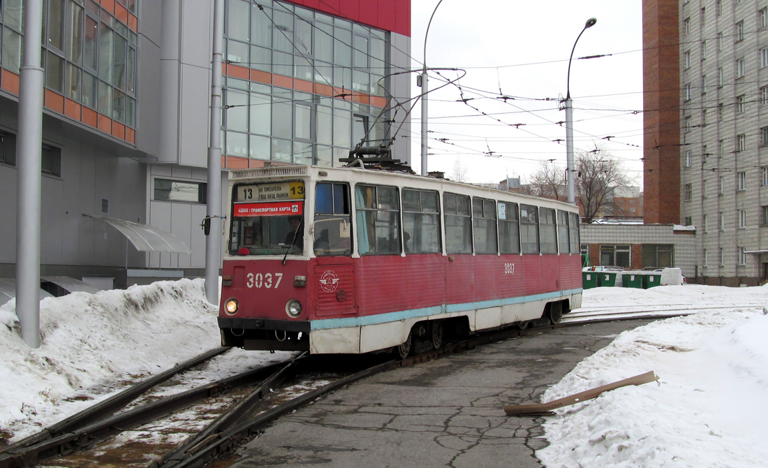 Novosibirsk, 71-605 (KTM-5M3) č. 3037