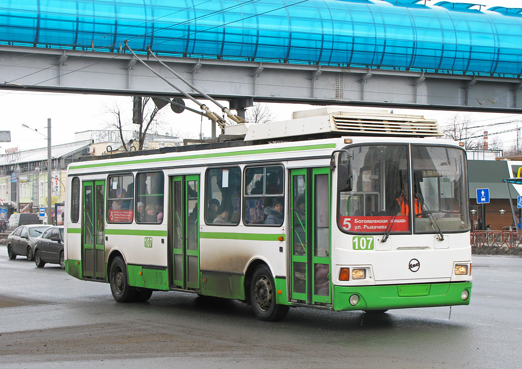 Ярославль, ЛиАЗ-5280 (ВЗТМ) № 107