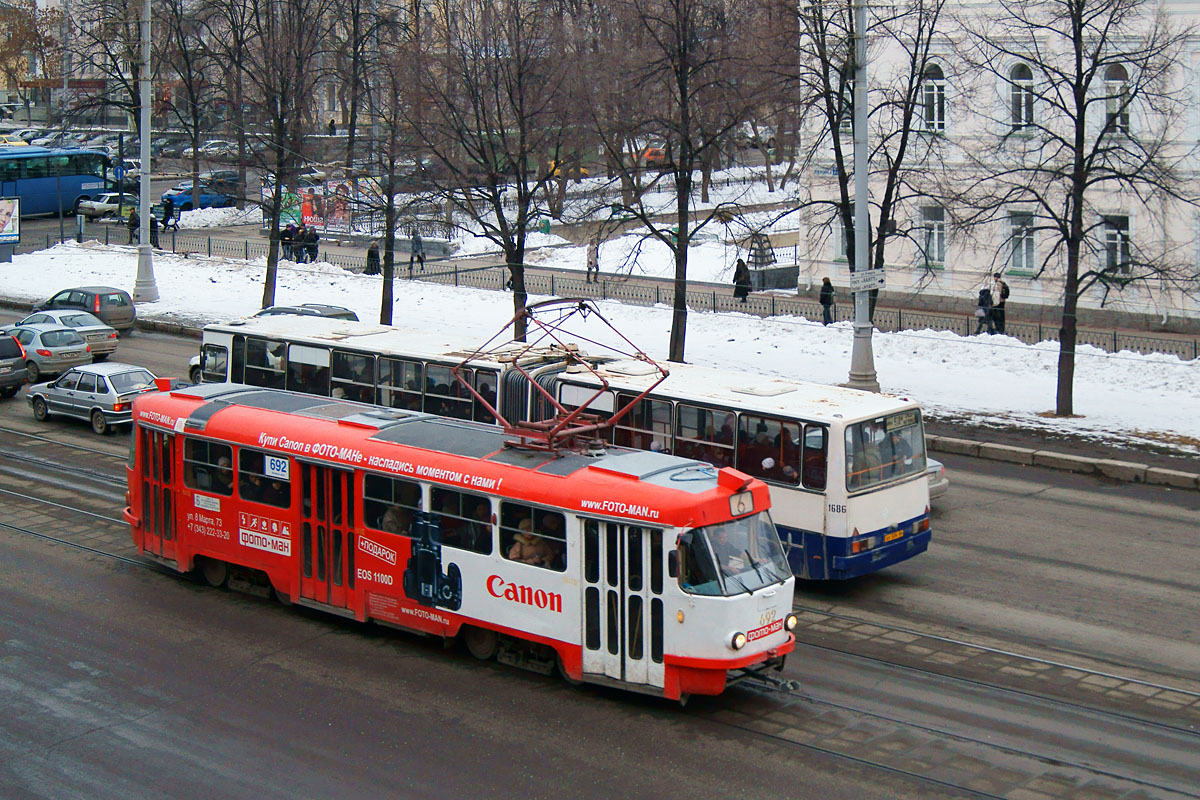 Yekaterinburg, Tatra T3SU Nr. 692