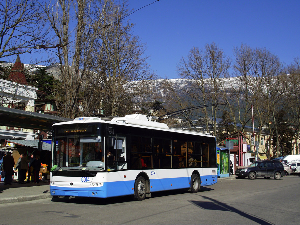Крымский троллейбус, Богдан Т60111 № 6314