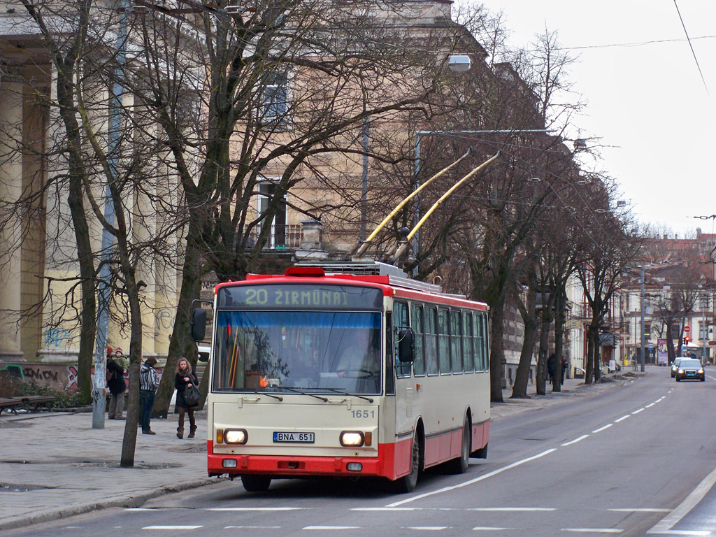 Viļņa, Škoda 14Tr17/6M № 1651