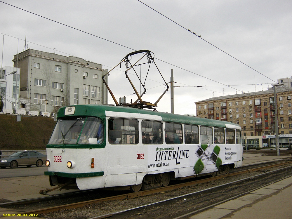 Charkov, Tatra T3SU č. 3092
