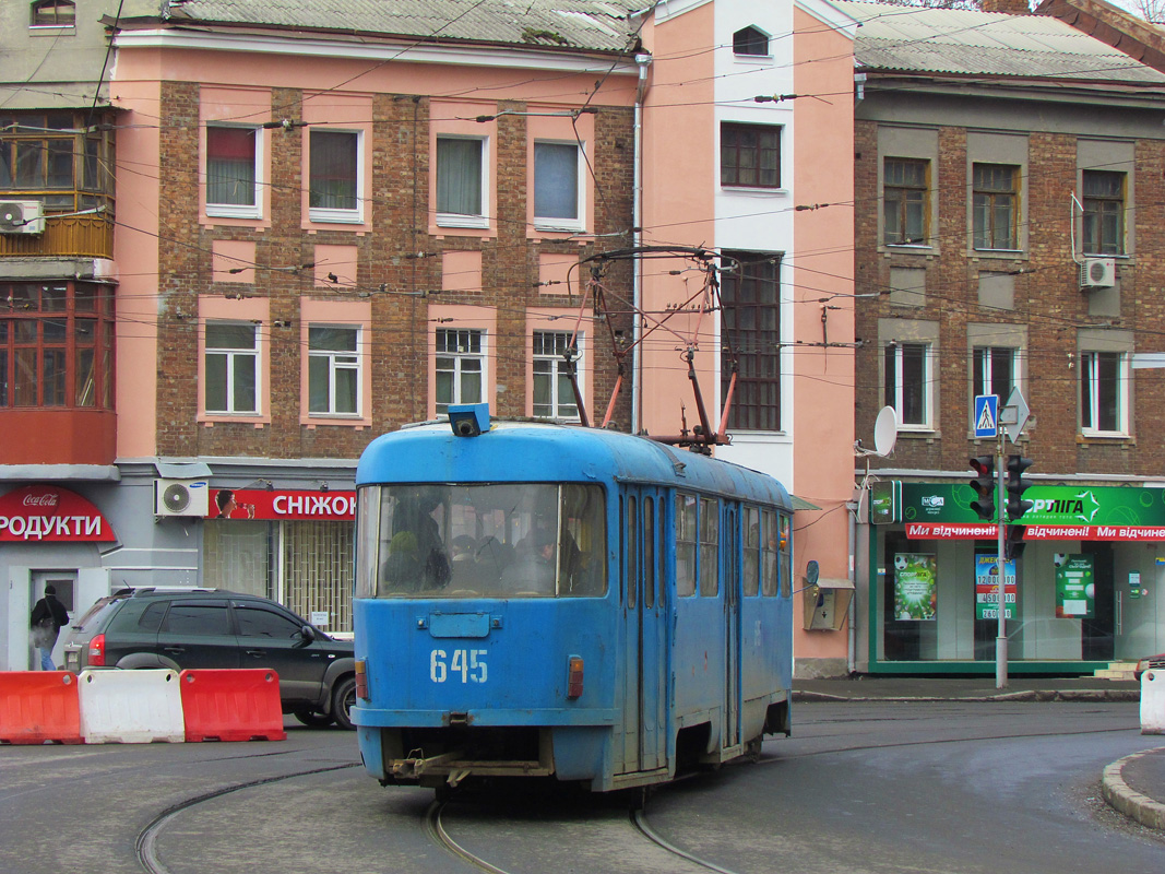 Харьков, Tatra T3SU № 645