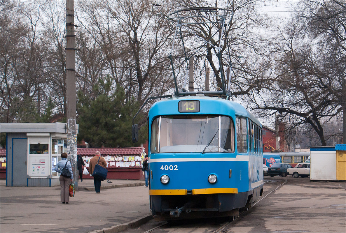 Одесса, Tatra T3R.P № 4002