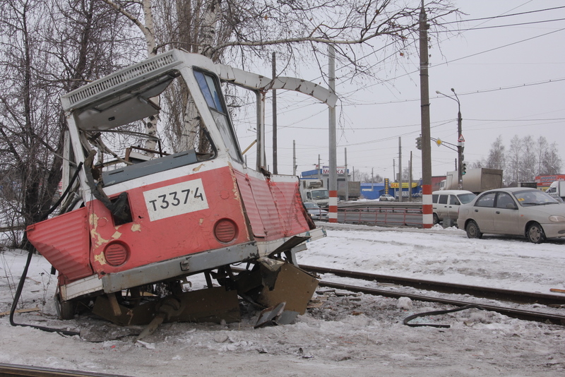 Нижний Новгород, 71-605 (КТМ-5М3) № 3374; Нижний Новгород — Происшествия